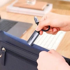 Ugreen Cáp chuyển Type C sang HDMI Ugreen CM297 70444 hỗ trợ 4K@60Hz bọc nhôm dây dù dài 15cm