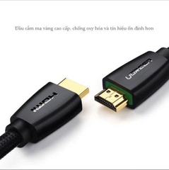 Ugreen Cáp HDMI 2.0 4K 60hz Ugreen 40412 High-End Cable with Nylon Braid HD118 dài 3M