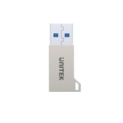Đầu đổi USB 3.0 sang Type C Unitek A1034NI màu xám vỏ hợp kim nhôm