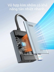 Cáp chuyển USB sang HDMI Lemorele LC06 Pus gắn từ máy tinh sang màn hình có cổng HDMI( có cài river)