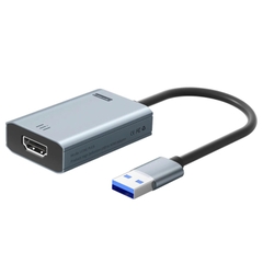 Cáp chuyển USB sang HDMI Lemorele LC06 Pus gắn từ máy tinh sang màn hình có cổng HDMI( có cài river)