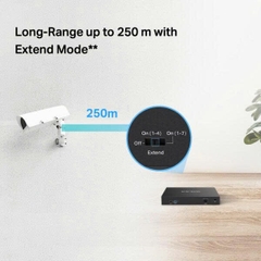 Bộ chia mạng (Switch) 5 Cổng Gigabit với 4 Cổng PoE+ Mercusys MS105GP