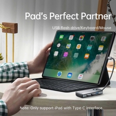 Orico Cáp chuyển Type C sang HDMI 5 in 1 Orico PW11 5P-RG-EP sang HDMI DP USB cho máy tính, điện thoại...