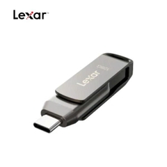 USB 64GB Lexar JumpDrive Dual D400 Chuẩn USB 3.2 Gen 1, Tốc độ đọc 130Mb/s,  BH 2 năm