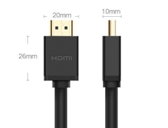 Cáp HDMI dài 10M Ugreen 10110 hỗ trợ 3D, Full HD màu đen