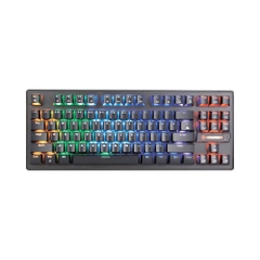 Bàn phím Cơ có dây Gaming Newmen GE87R LED RGB (Blue/Red/Brown Switch) cổng USB