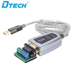 Cáp chuyển USB 2.0 sang Com RS485 RS422 Dtech 5119 dài 0.5M