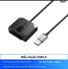 Cáp đọc ổ cứng SSD HDD 2.5 3.5 in sang Sata 3 Orico USB Type C tùy chọn