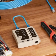 Bộ Test mạng RJ45 điện thoại RJ11 UNITEK OT40GY