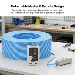Bộ Test mạng RJ45 điện thoại RJ11 UNITEK OT40GY