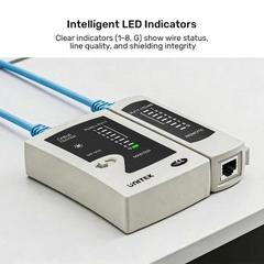 Bộ Test mạng RJ45 điện thoại RJ11 UNITEK OT40GY
