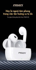 Pisen Tai nghe không dây Bluetooth True wireless PISEN 80 LV24JL màu trắng