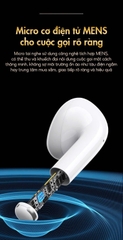 Pisen Tai nghe không dây Bluetooth True wireless PISEN 80 LV24JL màu trắng
