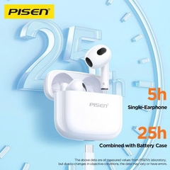 Pisen Tai nghe không dây Bluetooth True wireless Buds P1 PISEN BHD TW4 màu trắng