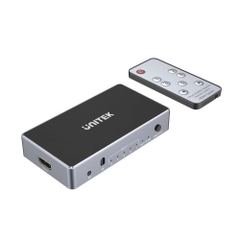 Bộ gộp(Switch) 5 CPU cổng HDMI sang 1 màn hình HDMI Unitek V1110A