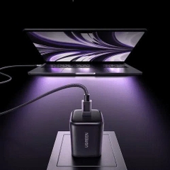 Củ sạc nhanh UGREEN 65050B  X524  45W 1 cổng USB C màu đen chuẩn US