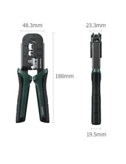 Kìm bấm mạng RJ45 RJ11 UGREEN 70683 NW136 tích hợp dao tuốt vỏ