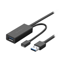 Ugreen Cáp nối dài USB 3.0 dài 5m Ugreen 20826 Chipset màu đen