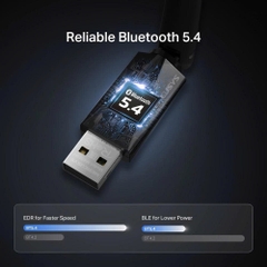 Mercusys USB Bluetooth 5.4 Mercusys MA550H Plus USB 2.0 gắn cho máy tính có ăng ten