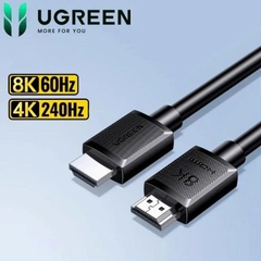 Ugreen Cáp HDMI 2.1 Ugreen 45431 HD175 dài 1.5M Hỗ Trợ 8K@60Hz, 4K@240Hz