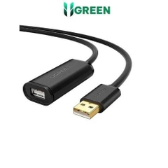 Ugreen Cáp nối dài USB 2.0 dài 15m Ugreen 10323 có chíp khuếch đại