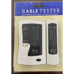 Bộ Test cáp mạng đầu mạng RJ 45 RJ11 XT468 A