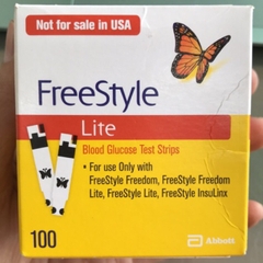 Que thử đường huyết Freestyle Lite