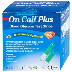QUE THỬ ĐƯỜNG HUYẾT ON CALL PLUS