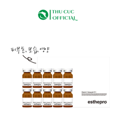Tế bào gốc Esthemax Vitamin C - Esthepro 511 Ampoule Sáng da