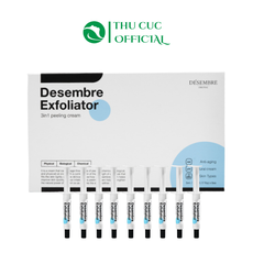 Bộ vi kim tảo biển dạng Kem Desembre Exfoliator 3in1 Peeling Cream