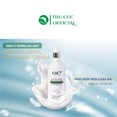 Kem Ủ Trắng Da Mặt GSC+ Natural Pearl Whitening Cream 500ml