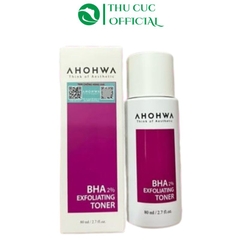 Toner BHA Exfoliating 2% Ahohwa 80ml