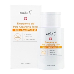 BHA Salicylic 2% Medic S  Emergency aid Pore Cleansing Toner 150ml