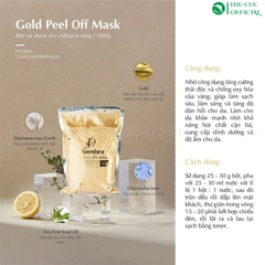 Bột mặt nạ dẻo Desembre Gold Peel Off Mask 500g và 1000g