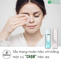 Dầu tẩy trang cho mắt và môi Desembre Derma Science Total Point Remover 150ml