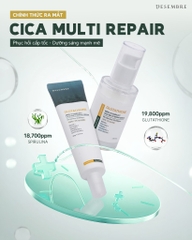 Tinh chất phục hồi kháng sắc tố liposome Glutathione Cica Multi Repair Serum Desemre