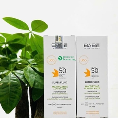 Kem chống nắng Babe Super Fluid Mattifying SPF 50 50ml - Cho da dầu