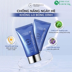 Kem chống nắng Bellmona Dual Sunblock Soft SPF50 60ml - Dưỡng ẩm, kiềm dầu