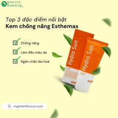 Kem chống nắng vật lý Esthemax Hydro Sun 50ml