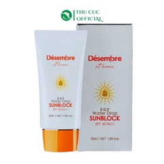 Kem chống nắng Desembre EGF Water Drop Sunblock SPF 40 PA++