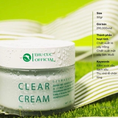Kem dưỡng DermaGarden Clear Cream - Giảm viêm, kiềm dầu cho da mụn