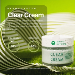 Kem dưỡng DermaGarden Clear Cream - Giảm viêm, kiềm dầu cho da mụn