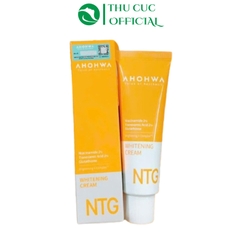 [Tặng mặt nạ] Kem dưỡng trắng da Ahohwa Whitening NTG Cream 50g