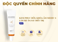 Kem phục hồi Medic S -Cica Blemish Solution 30ml dưỡng ẩm, dịu da