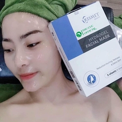 Mặt nạ Kismet Hydrogel Facial Mask - Giảm sưng đỏ, dịu da - Hộp 5 miếng