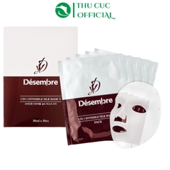 Mặt nạ tơ tằm Desembre 3in1 Invisible Silk Mask III (10 miếng)