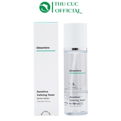 [Tặng mặt nạ] Nước hoa hồng da mụn Desembre Sensitive Calming Toner 150ml
