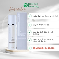 Nước tẩy trang làm sạch Désembre Derma Science Water Cleanser Hàn Quốc