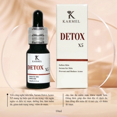 Serum giảm mụn viêm sưng đỏ Karmel Detox X5