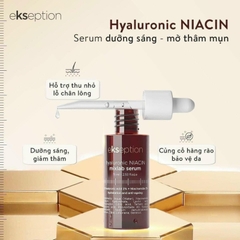 Serum Ekseption Hyaluronic Niacin 75ml - Dưỡng sáng da, giảm thâm mụn